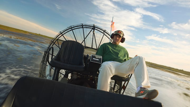 Tommy Paul wears the New Balance CT-Rally v2 "Outdoor Court" edition.