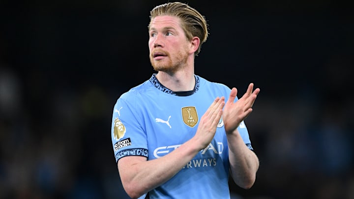 Kevin De Bruyne im City-Trikot. Läuft er demnächst für die SSC Neapel auf? Kevin De Bruyne im City-Trikot. Läuft er demnächst für die SSC Neapel auf?