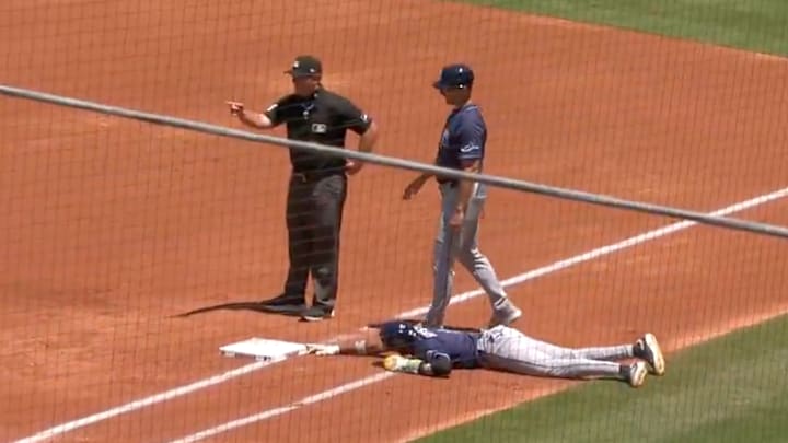 Rays Chandler Simpson found a way forward by going back. 