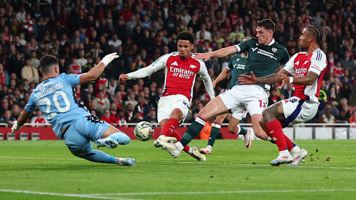 Arsenal v Bolton Wanderers - Carabao Cup Third Round