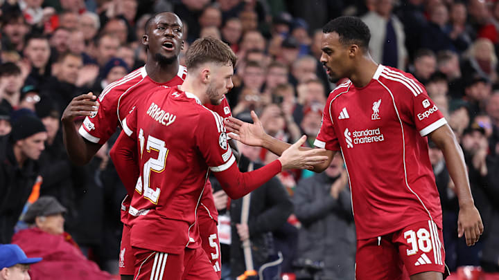 Liverpool FC v Real Madrid C.F. - UEFA Champions League 2025/26 League Phase MD4 Liverpool FC v Real Madrid C.F. - UEFA Champions League 2025/26 League Phase MD4