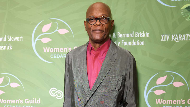 Samuel L. Jackson At The Women's Guild Cedars-Sinai Spring Luncheon