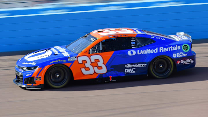 Austin Hill is among the 37 drivers entered into Sunday's NASCAR Cup Series Cook Out 400 at Martinsville Speedway.