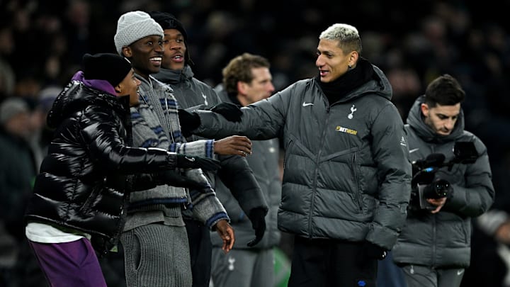 Richarlison will be back in the Tottenham squad for Wednesday's north London derby