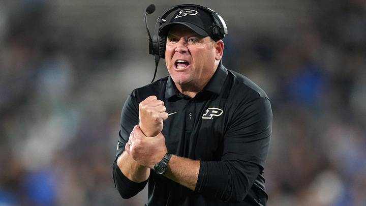 Sep 19, 2026; Pasadena, California, USA; Purdue Boilermakers head coach Barry Odom. Sep 19, 2026; Pasadena, California, USA; Purdue Boilermakers head coach Barry Odom.