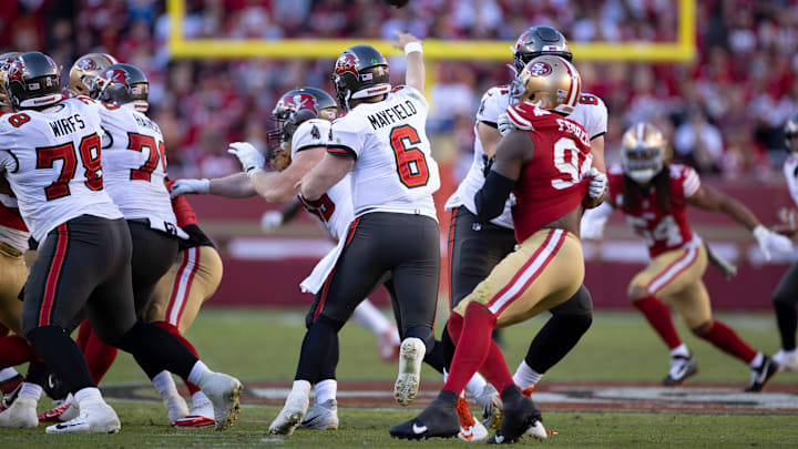 Tampa Bay Buccaneers vs San Francisco 49ers radio stations for Week 10.