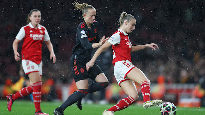 Das letzte Duell zwischen dem FC Bayern und Arsenal gab es im März 2023