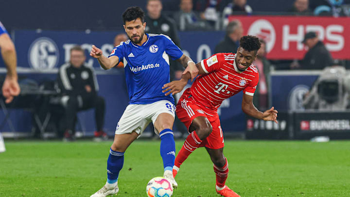 Danny Latza im Duell mit Kingsley Coman Danny Latza im Duell mit Kingsley Coman