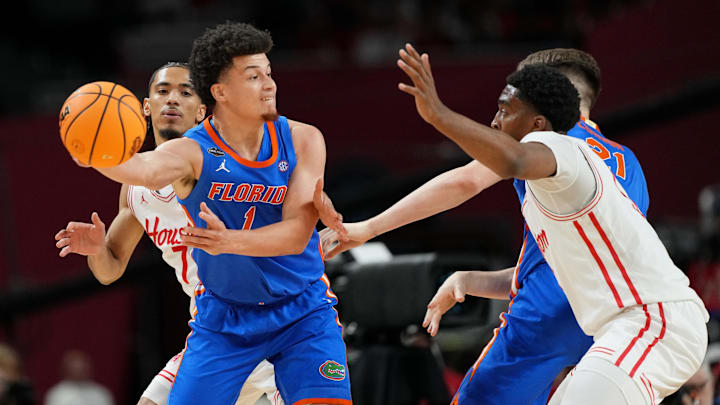 Florida Gators guard Walter Clayton Jr. was held scoreless during the first half of the 2025 national championship game. 