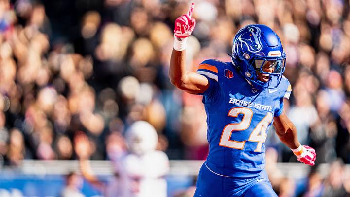 Boise State running back Dylan Riley Boise State running back Dylan Riley