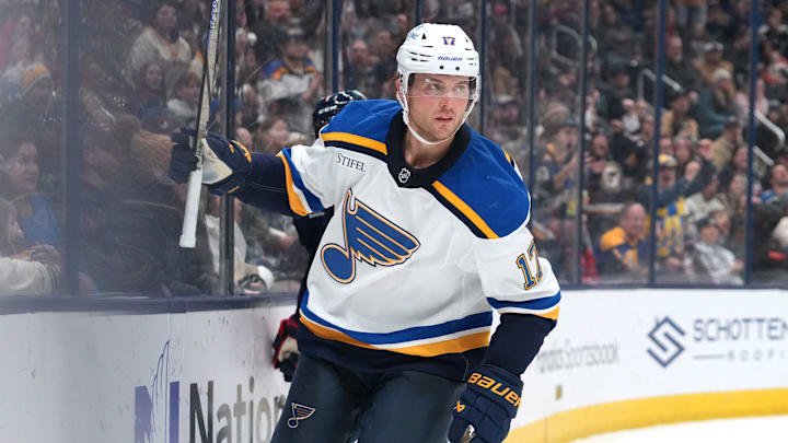 St. Louis Blues defenseman Cam Fowler