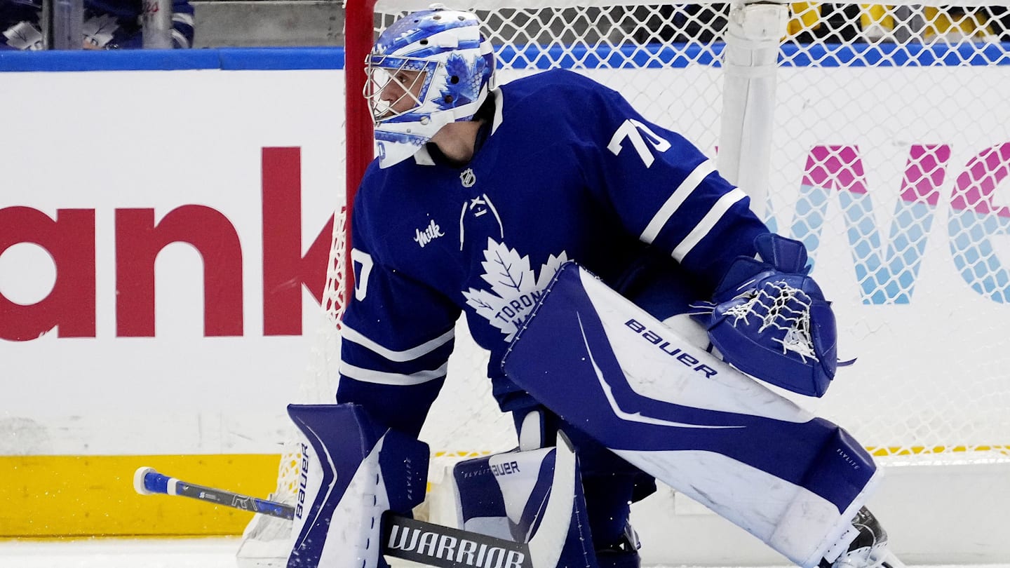 New Maple Leafs signing could signal a goalie trade is coming