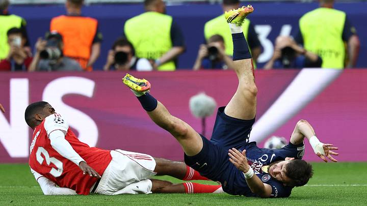 Cristhian Mosquera, Arsenal; Khvicha Kvaratskhelia, PSG Cristhian Mosquera, Arsenal; Khvicha Kvaratskhelia, PSG