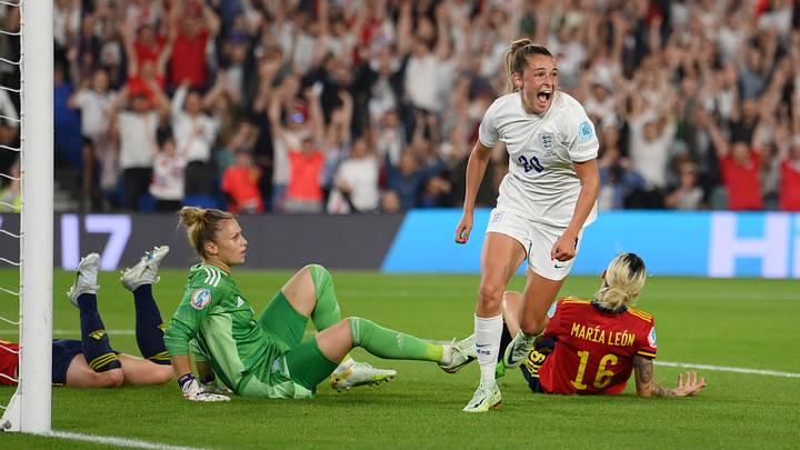 Ella Toone netted an 84th minute equaliser against Spain
