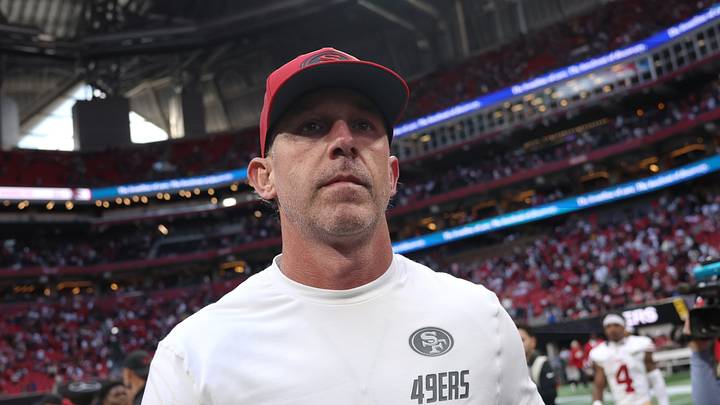 San Francisco 49ers head coach Kyle Shanahan