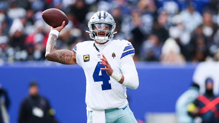 The Dallas Cowboys and quarterback Dak Prescott are favored in Week 1. The Dallas Cowboys and quarterback Dak Prescott are favored in Week 1.