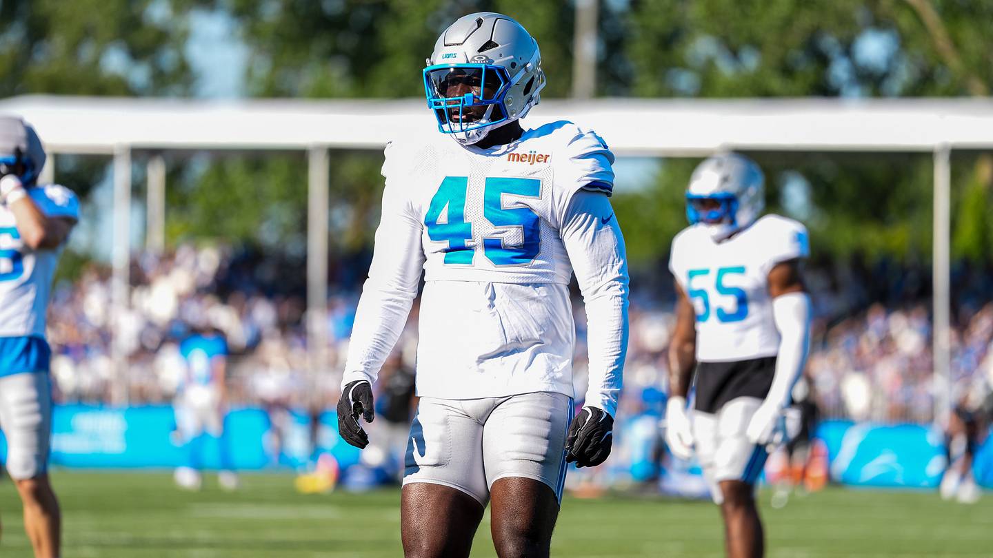 Devin White arrives hungry to prove himself amid Lions injury woes in camp