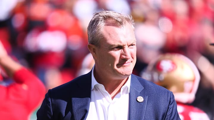 San Francisco 49ers general manager John Lynch
