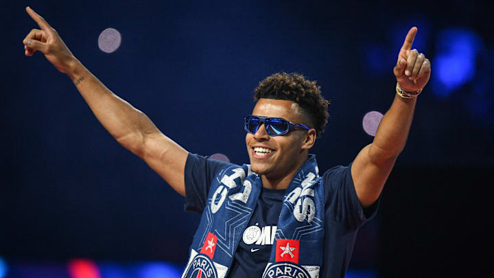 Désiré Doué became the first player in Champions League final history to record three goal involvements. Désiré Doué became the first player in Champions League final history to record three goal involvements.