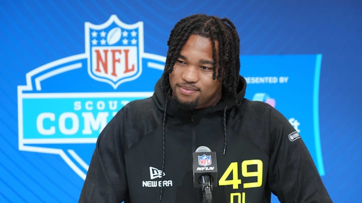 Marshall defensive lineman Mike Green