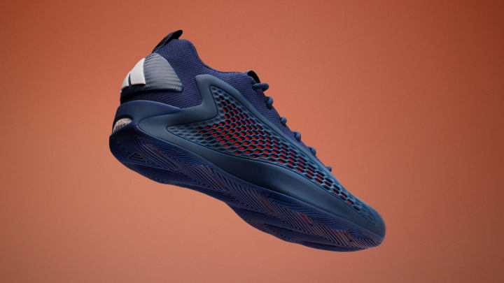 The adidas AE 1 'Night Indigo' colorway. The adidas AE 1 'Night Indigo' colorway.