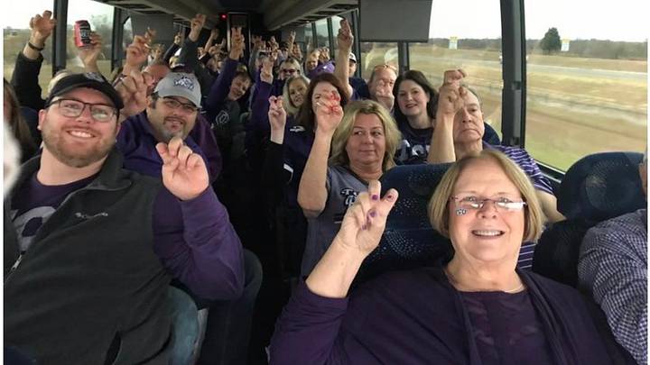 KillerFrogs Bus Trip to football game KillerFrogs Bus Trip to football game