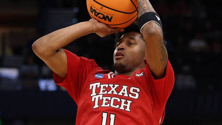 Mar 22, 2026; Tampa, FL, USA; Texas Tech Red Raiders guard Jaylen Petty (11) shoots the ball against the Alabama Crimson Tide in the first half during a second round game of the men's 2026 NCAA Tournament at Benchmark International Arena. Mandatory Credit: Nathan Ray Seebeck-Imagn Images Mar 22, 2026; Tampa, FL, USA; Texas Tech Red Raiders guard Jaylen Petty (11) shoots the ball against the Alabama Crimson Tide in the first half during a second round game of the men's 2026 NCAA Tournament at Benchmark International Arena. Mandatory Credit: Nathan Ray Seebeck-Imagn Images