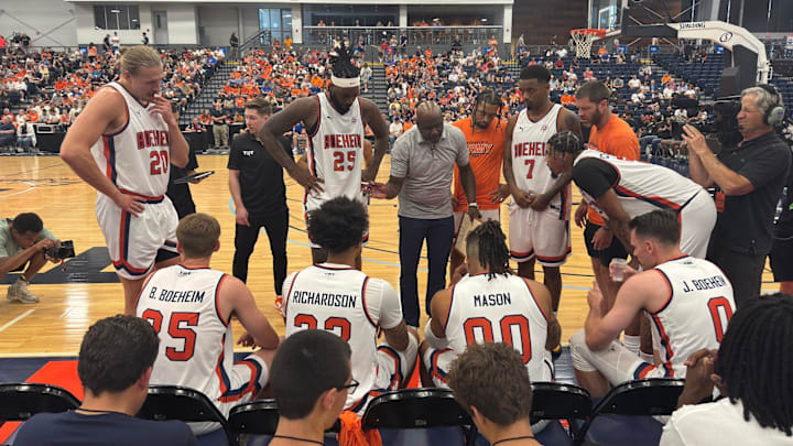 Boeheim's Army played the Herkimer Originals in the opening round of The Basketball Tournament Saturday, July 19, 2025 at SRC Arena in Syracuse.