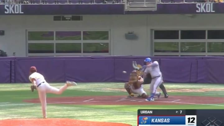 The Jayhawks had themselves a day out on the diamond on Wednesday