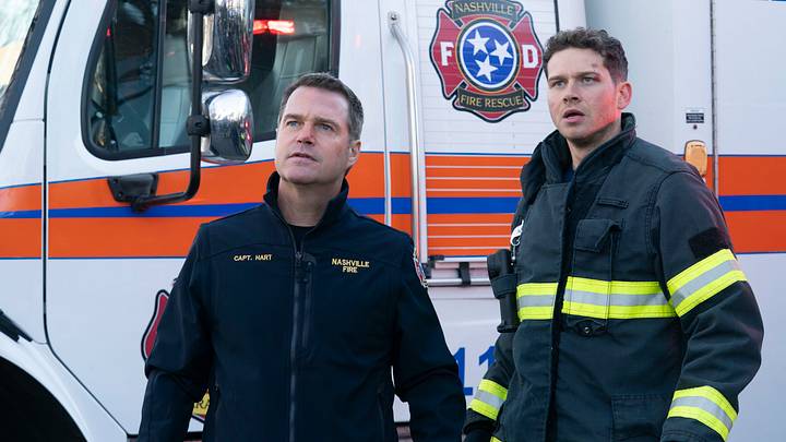 9-1-1: NASHVILLE – “Spirit of the Games” -ABC. (Disney/Jake Giles Netter)
CHRIS O’DONNELL, OLIVER STARK