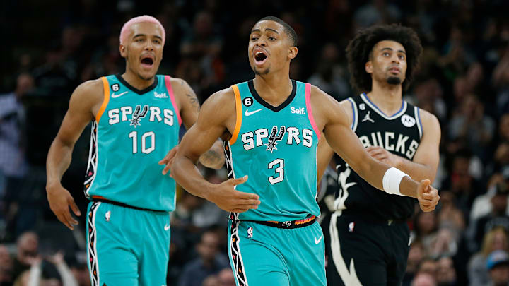 Milwaukee Bucks v San Antonio Spurs
