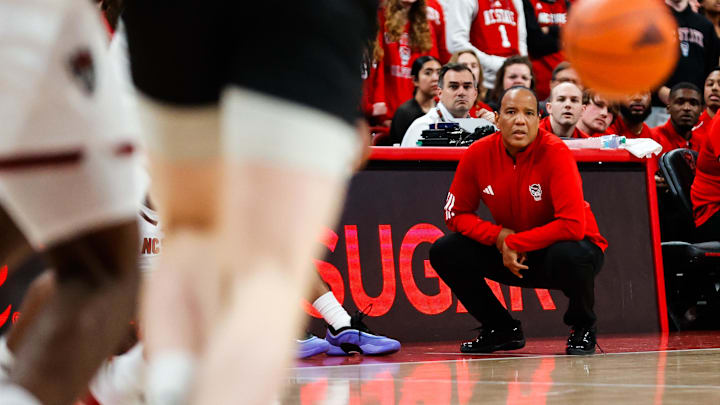 NC State basketball head coach Kevin Keatts