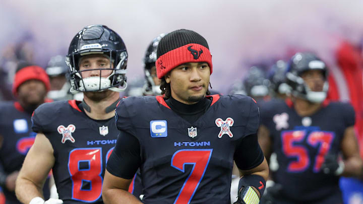 Stroud leads the Texans out on Christmas Day before a loss to the Ravens