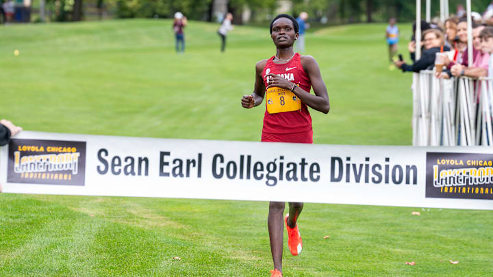 Alabama cross country's Doris Lemngole