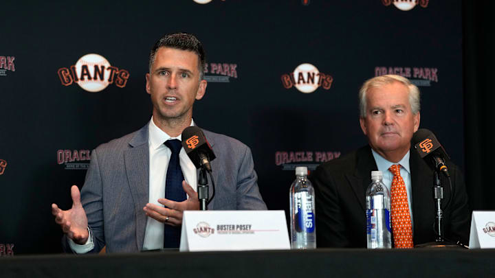 Giants name Buster Posey President of Baseball Operations Giants name Buster Posey President of Baseball Operations