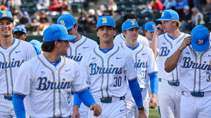 The UCLA Bruins Baseball team shared an epic Nike unboxing video on social media for the College World Series. The UCLA Bruins Baseball team shared an epic Nike unboxing video on social media for the College World Series.
