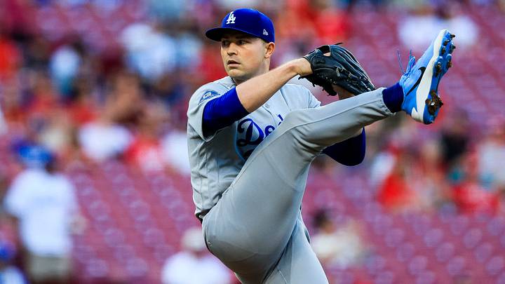 Sep 14, 2026; Cincinnati, Ohio, USA; Los Angeles Dodgers starting pitcher Tarik Skubal (29) pitches against the Cincinnati Reds in the first inning at Great American Ball Park. Mandatory Credit: Katie Stratman-Imagn Images Sep 14, 2026; Cincinnati, Ohio, USA; Los Angeles Dodgers starting pitcher Tarik Skubal (29) pitches against the Cincinnati Reds in the first inning at Great American Ball Park. Mandatory Credit: Katie Stratman-Imagn Images