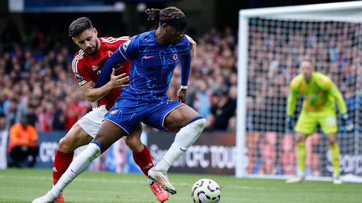 Noni Madueke shone against Nottingham Forest