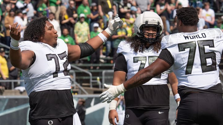 So much talent on this roster. They can sing, they can dance, and they can rush for 200 yards a game.