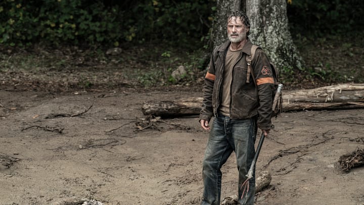 Andrew Lincoln as Rick Grimes - The Walking Dead _ Season 11, Episode 24 - Photo Credit: Curtis Bonds Baker/AMC