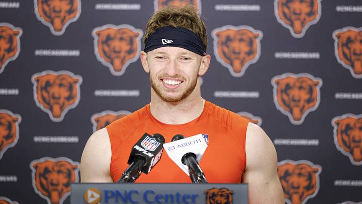Chicago Bears defensive back Dillon Thieneman Chicago Bears defensive back Dillon Thieneman
