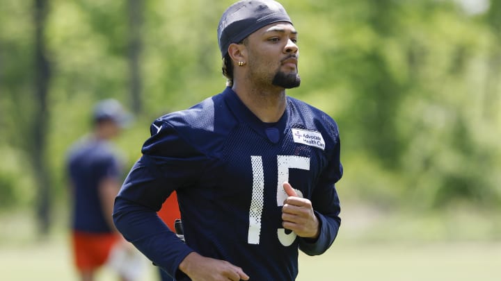 Rome Odunze impressed Bears coaches in the offseason with his ability to pick up the offense quickly and his work ethic.