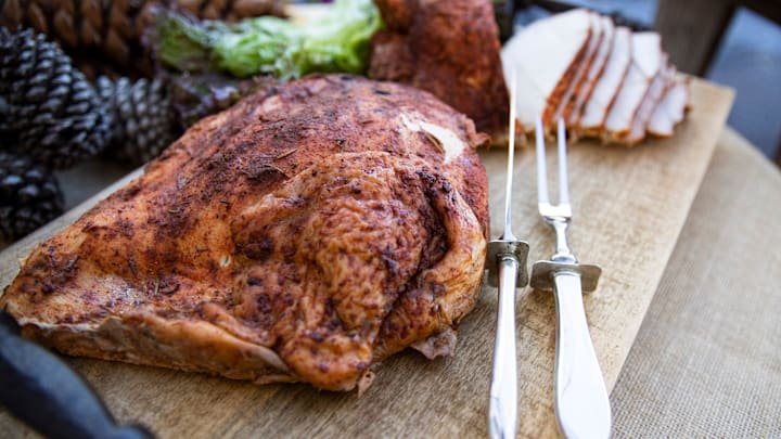 The house smoked boneless turkey breast at Curbside Casserole in Memphis, Tenn., on Saturday,