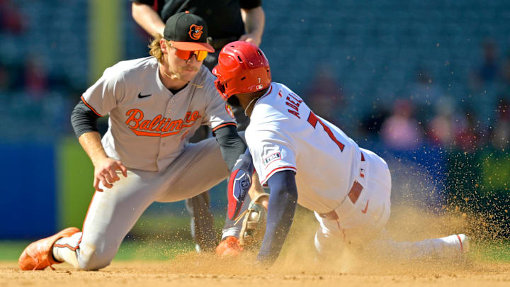 Baltimore Orioles v Los Angeles Angels