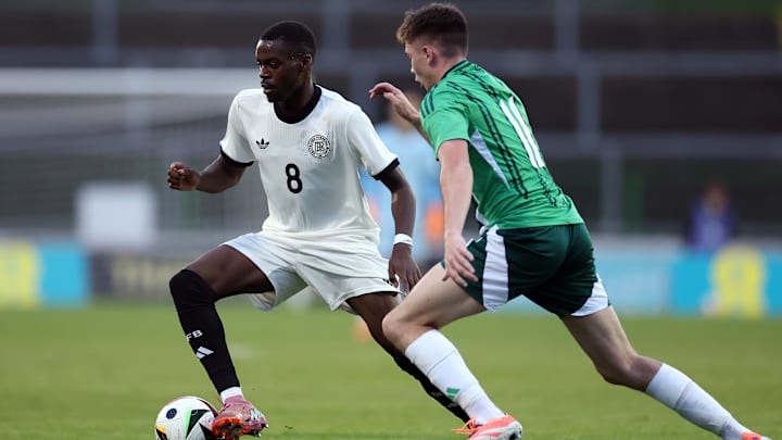 Noel Aseko spielt seit September auch für die deutsche U21-Nationalmannschaft Noel Aseko spielt seit September auch für die deutsche U21-Nationalmannschaft