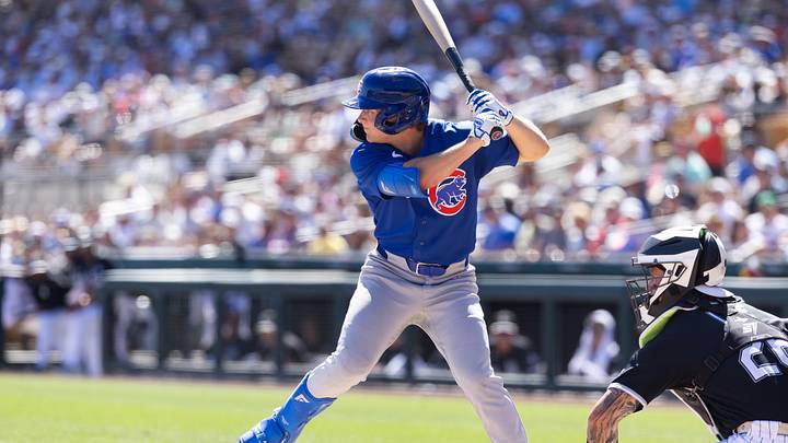Chicago Cubs outfielder Kane Kepley. Chicago Cubs outfielder Kane Kepley.