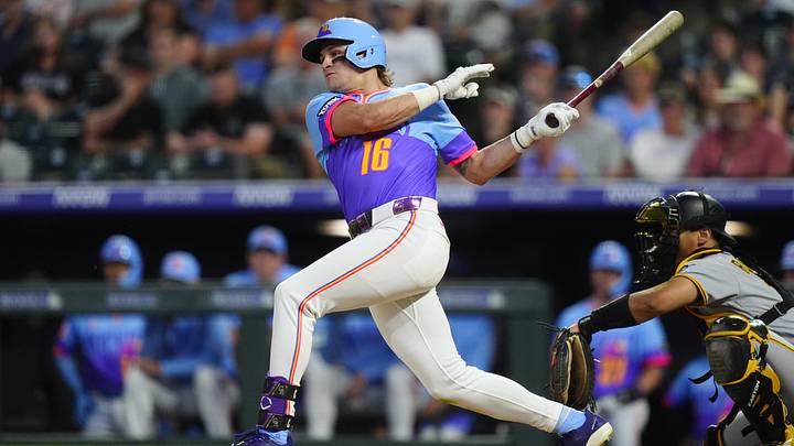 Colorado Rockies center fielder Cole Carrigg