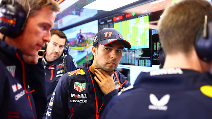 Sergio "Checo" Perez  en medio de la polémica en el Gran Premio de Países Bajos 2023 de la Fórmula 1