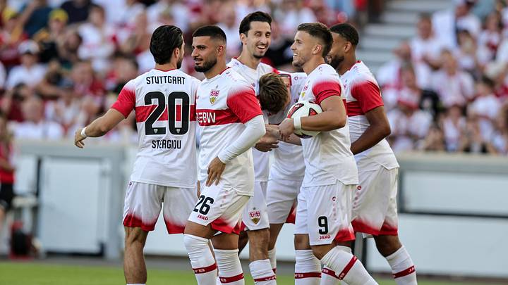 Der VfB Stuttgart schießt sich für die neue Saison warm Der VfB Stuttgart schießt sich für die neue Saison warm