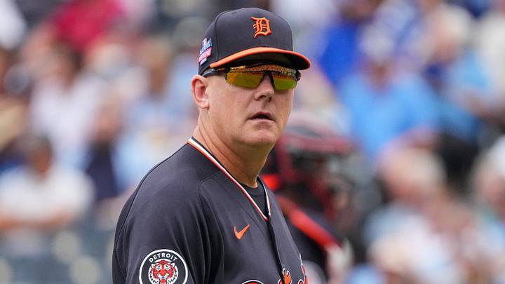 Detroit Tigers manager A.J. Hinch. Credit: Denny Medley-Imagn Images